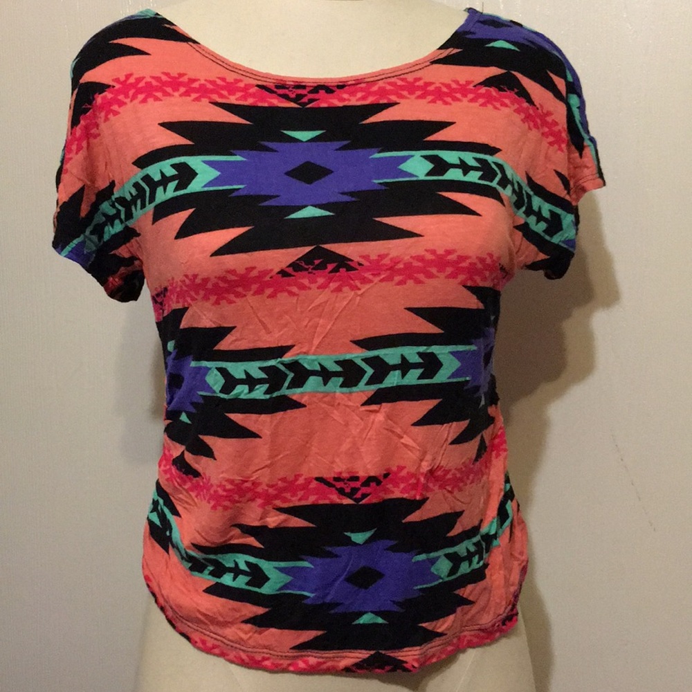 Bright Aztec top